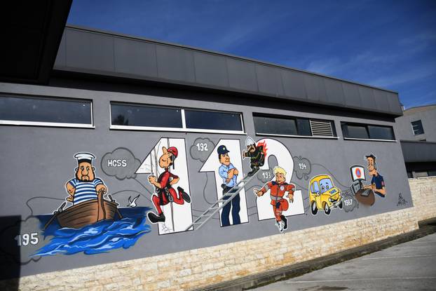 U Koprivnici osvanuo mural uoči Dana civilne zaštite