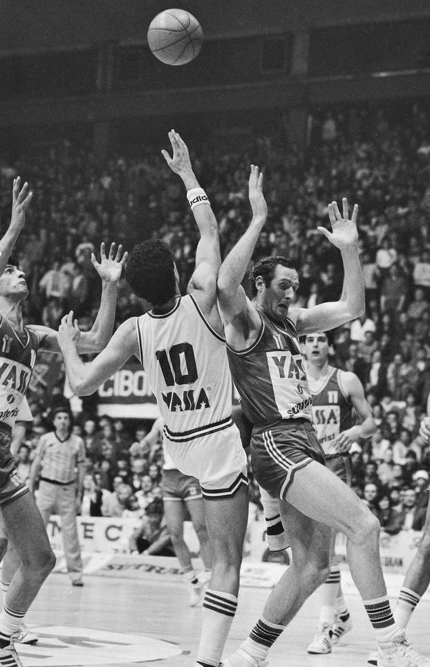 Povijesna utakmica kada je KK Zadar pobijedio KK Cibona u finalu Prvenstva Jugoslavije, 26.4.1986.