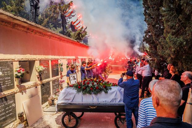 Split: Posljednji ispraćaj Ive Bege Hajdukovog igrača na Lovrincu