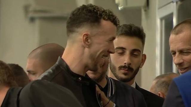 FOTO Perišić u društvu Uefinog predsjednika na Inter - Milan