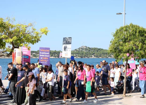Prvi put u Šibeniku održan Hod za život