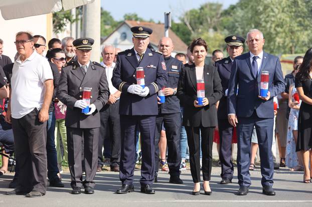 Dalj: Obilježena 30. godišnjica tragične pogibije pripadnika Policijske postaje Dalj