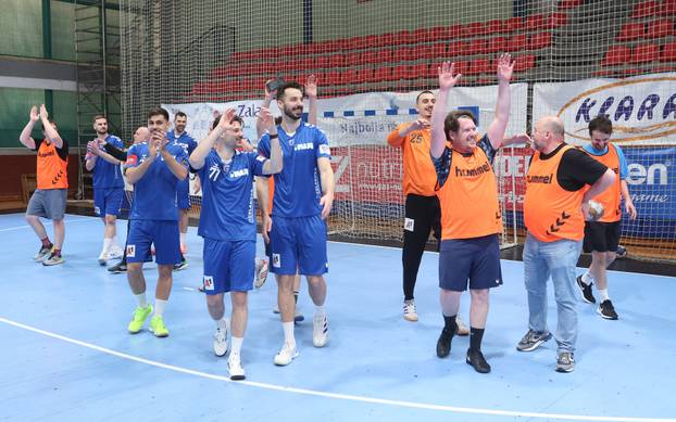 Zagreb: Glumačka postava BOK festa na treningu s RK Zagrebom