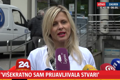 Prosvjed liječnika ispred Klinike za tumore: 'Zadravec me jutros napala. Bolnica nije ničiji talac'