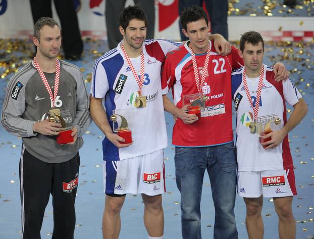 ARHIVA - Zagreb: SP 2009. Ceremonija dodjele medalja