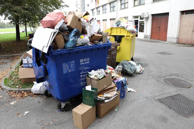Zagreb: Novi sustav prikupljanja otpada raspada se na odvozu papira i plastike