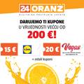 Zgrabi Oranž za samo 12 € i dobivaš 281 € vrijednih kupona među kojima je Vegas Casino!