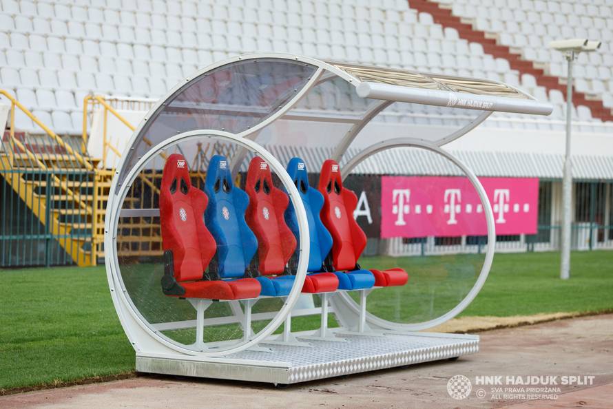 Poljud je dobio nove klupe uoči Brondbyja, pogledajte galeriju