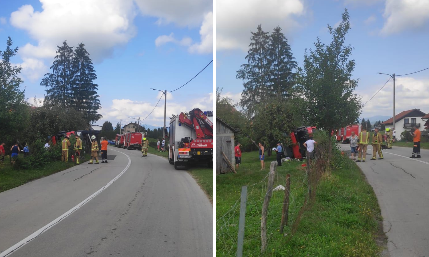 'Zaljuljalo se meso na kukama i zanijelo me': Kamion pun mesa prevrnuo se kod Karlovca