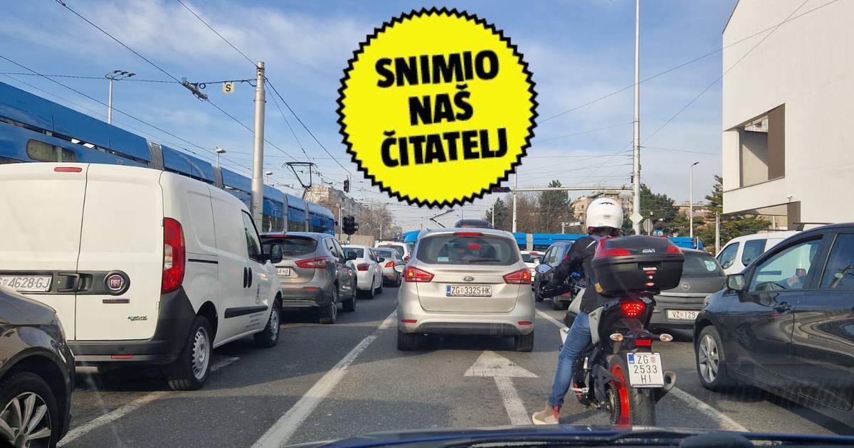 Zagreb traffic jam: The traffic lights are not working at the intersection of Vukovarska and Držićeva