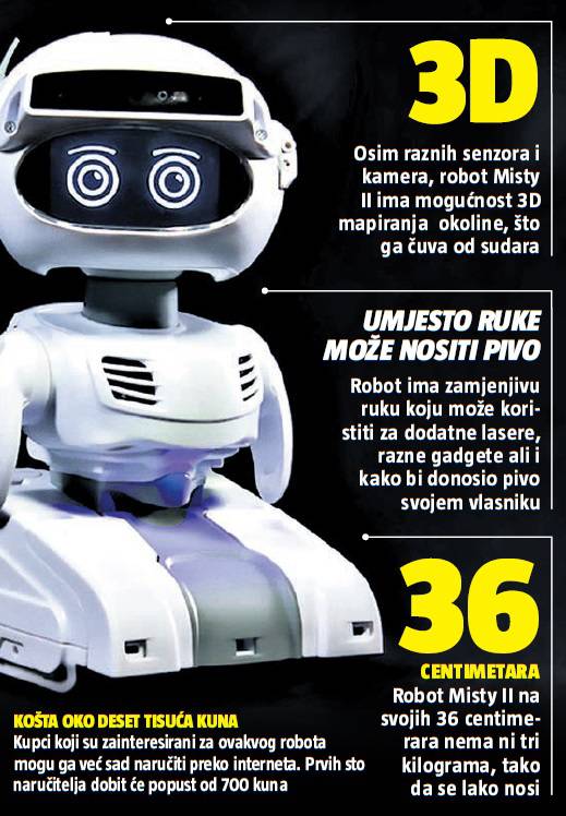 Kućni robot, najbolji prijatelj: Donesi mi hladno pivo, molim!