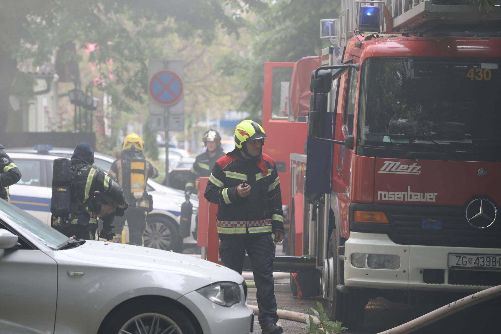 S dimnjaka se proširilo na cijeli krov: Gorjela pivnica u Zagrebu