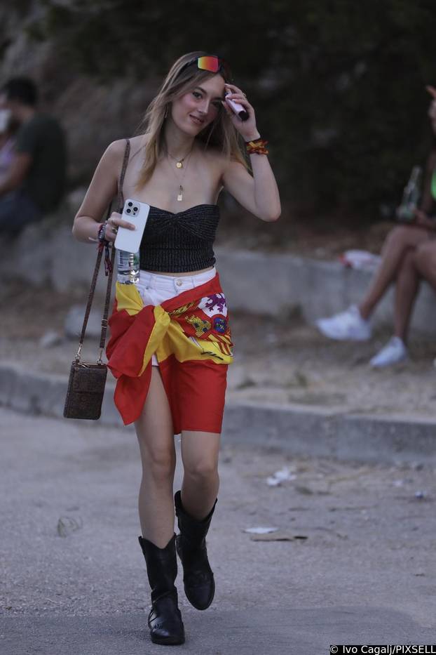 Split: Dolazak partijanera na drugu večer Ultra Europe festivala 2025.