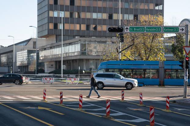 Zagreb: Nova regulacija prometa kod Vjesnika