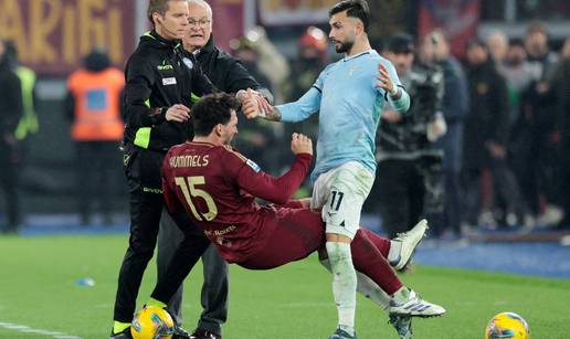 VIDEO Roma se diže. U derbiju je sredila Lazio s igračem više