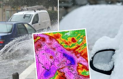 Stižu obilne oborine i snijeg!