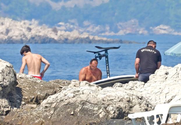 David Beckham s kćeri Harper i sinom Cruzom uživa u moru kod Lopuda