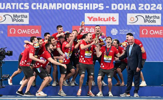 Dodjela medalja na Svjetskom prvenstvu u vaterpolu