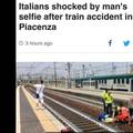 Udario ju je vlak, ležala je na tračnicama, a on je radio selfie