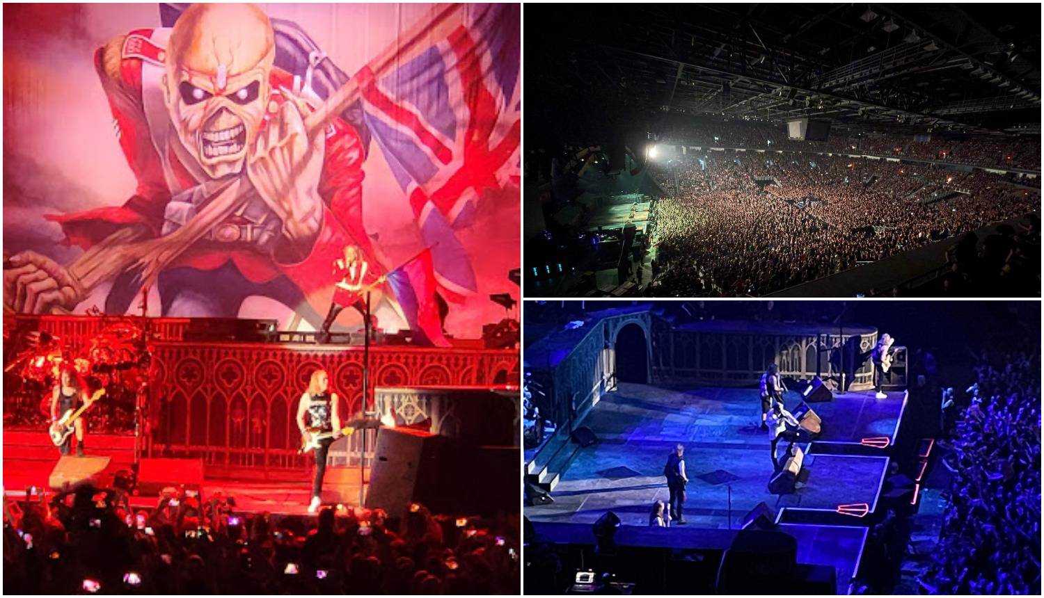 Iron Maiden napravio spektakl u Areni! Bruce je na pozornici mahao hrvatskom zastavom