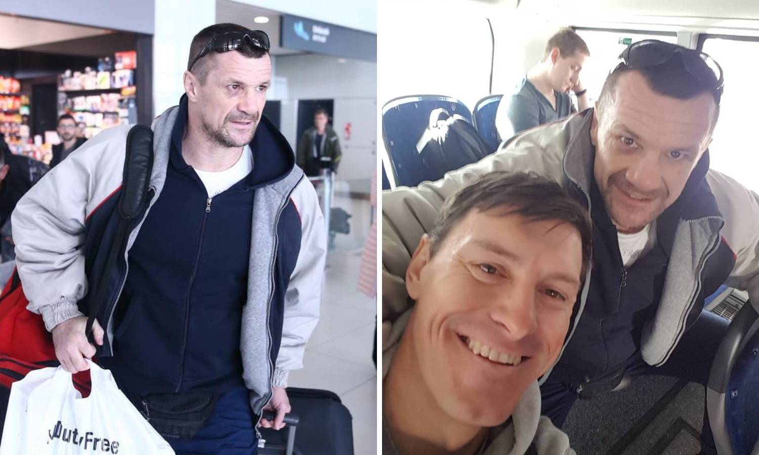 Susret hrvatskih šampiona! Ivica i Mirko se sreli u avionu