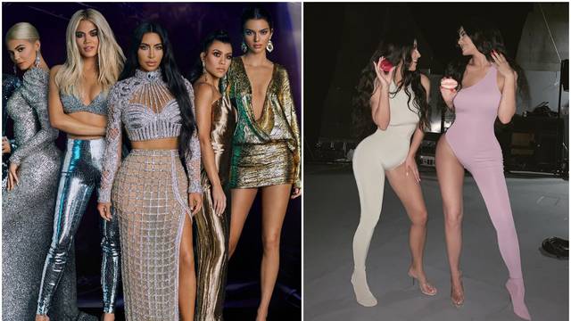 Kim i Kylie podijelile odjeću: Svakoj dosta po jedna nogavica