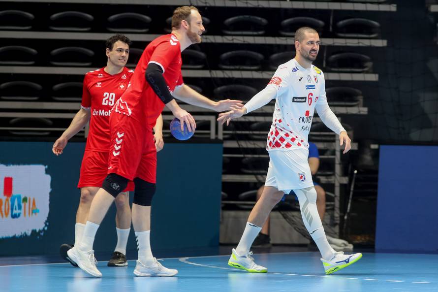Zadar: Prijateljska utakmica između Hrvatske i Švicarske