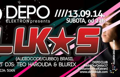 Brazilski DJ Lukas ove subote dolazi u zagrebački klub Depo