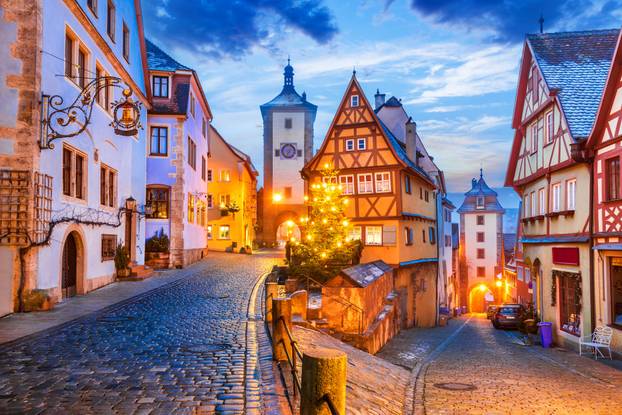 Rothenburg ob der Tauber, Bavaria, Germany