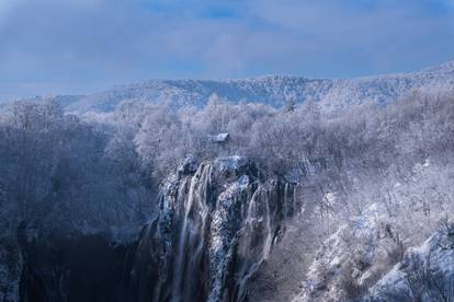 Zimska idila na Plitvicama