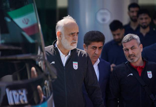 FIFA World Cup 2026 - Iran leave Tijuana hotel ahead of first World Cup match