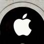 FILE PHOTO: Apple logo is seen on the Apple store at The Marche Saint Germain in Paris