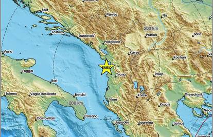 Jak potres od 4,6 po Richteru u Jadranu, treslo je i kod nas: 'Osjetio sam ga u Dubrovniku'