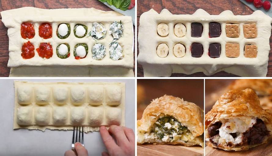 Za ove slasne zalogaje trebate lisnato tijesto i kalup za led