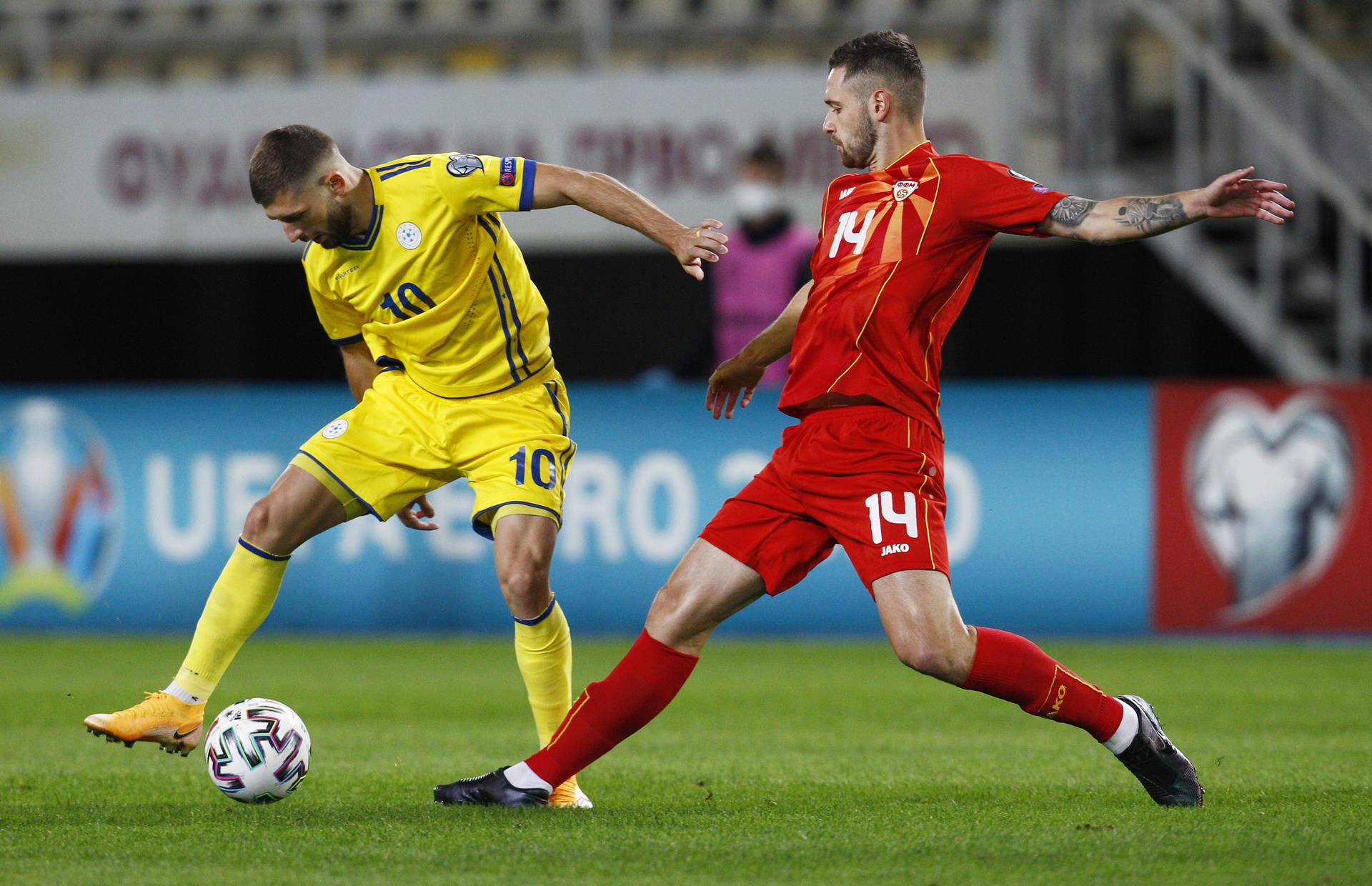 Euro 2020 Qualification Play off - North Macedonia v Kosovo