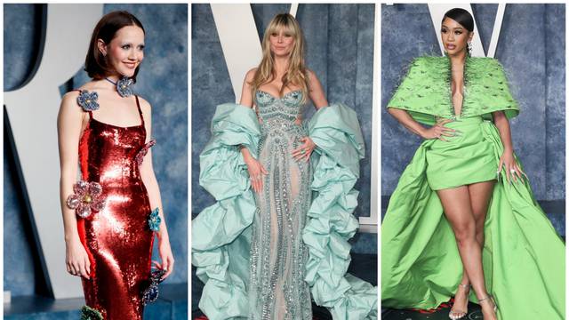 FOTO Šljokice, prozirne haljine i glamur: Pogledajte što su slavni nosili na after partyju Oscara