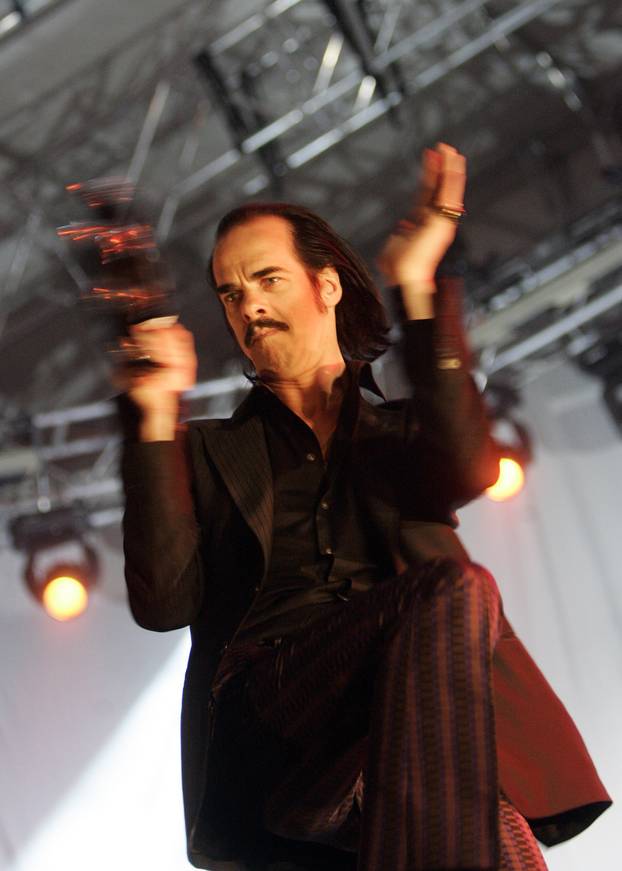 ARHIVA - Zagreb: Nick Cave And The Bad Seeds održali koncert na VipINmusic festivalu, 2008.