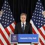 US Secretary of State Antony Blinken visiting Helsinki