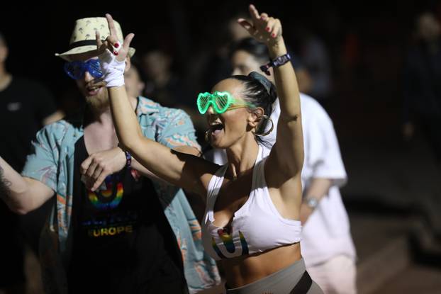 Ljubitelji tehno glazbe dolaze na treću i zadnju noć Ultra Europe festivala 2025.