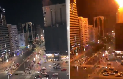 Eksplozija plinske boce u Abu Dhabiju izazvala kolaps kod ljudi:'Hitno! Ovo je napad'