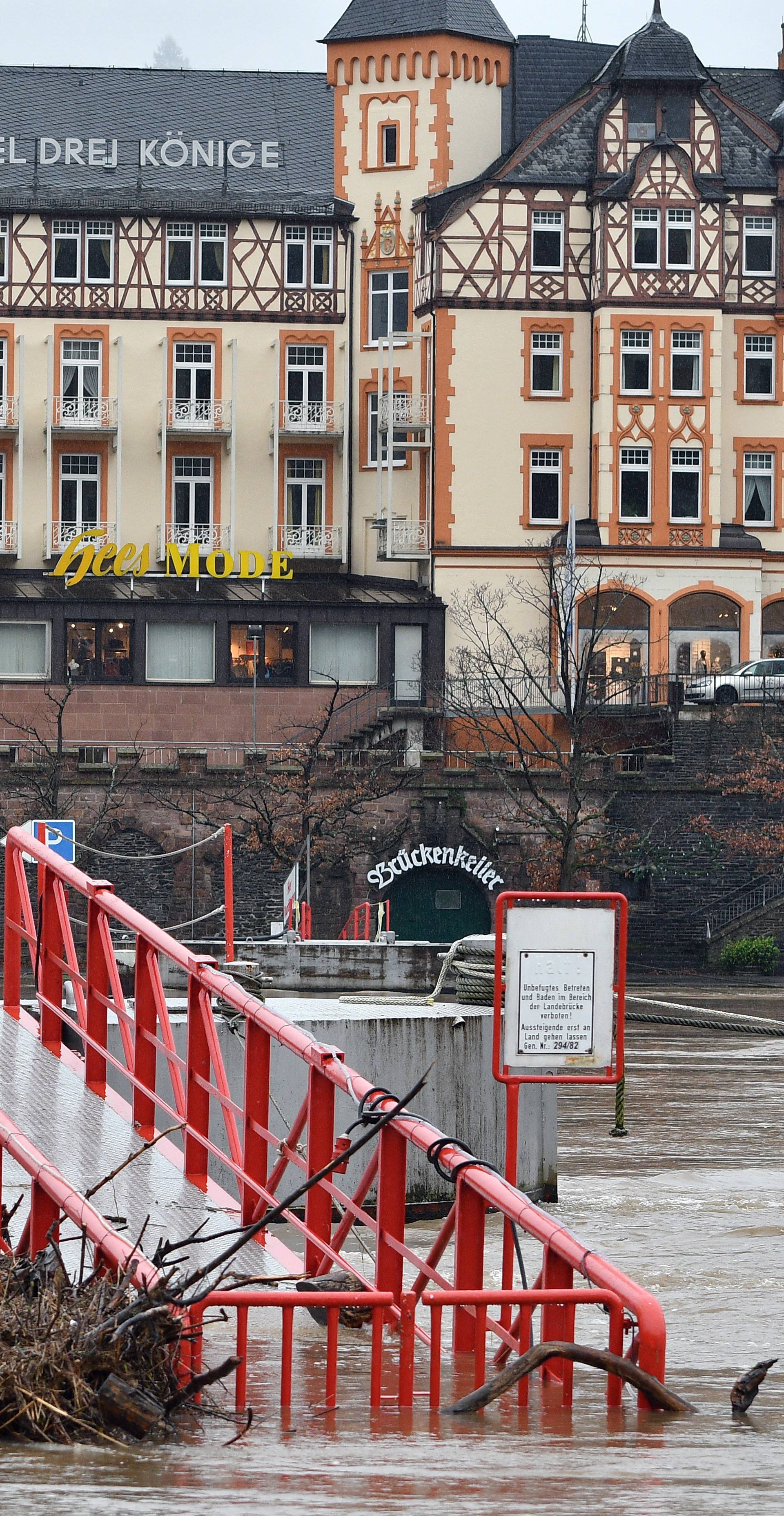 Floodwater in Germany