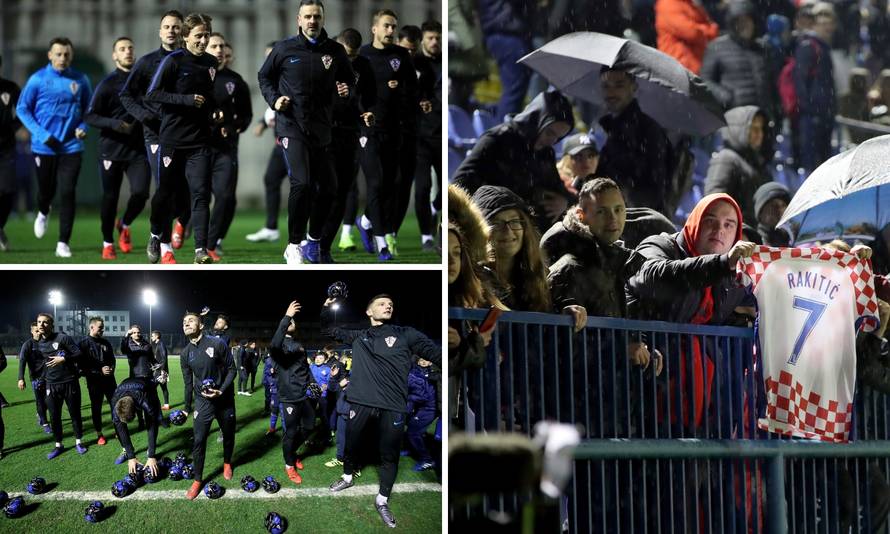 To je smisao 'vatrenih':   Po kiši i zimi s više od 1000 navijača