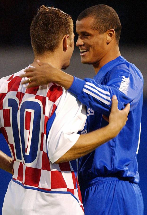 Zvonimir Boban oprostio se od nogometa revijalnom utakmicom na stadionu Maksimir, 07.10.2002.