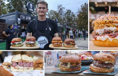 Burger festival u Zagrebu: Hit je burger s jabukama i smokvom