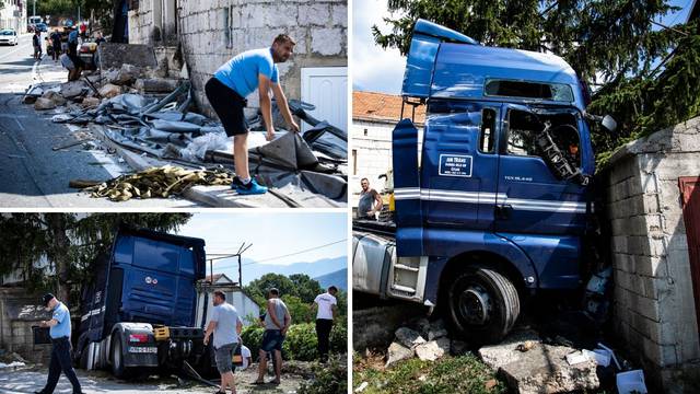 'Udario je u dvije kuće, sreća pa niti jedna obitelj nije bila doma. Mislili smo da je vozač gotov'