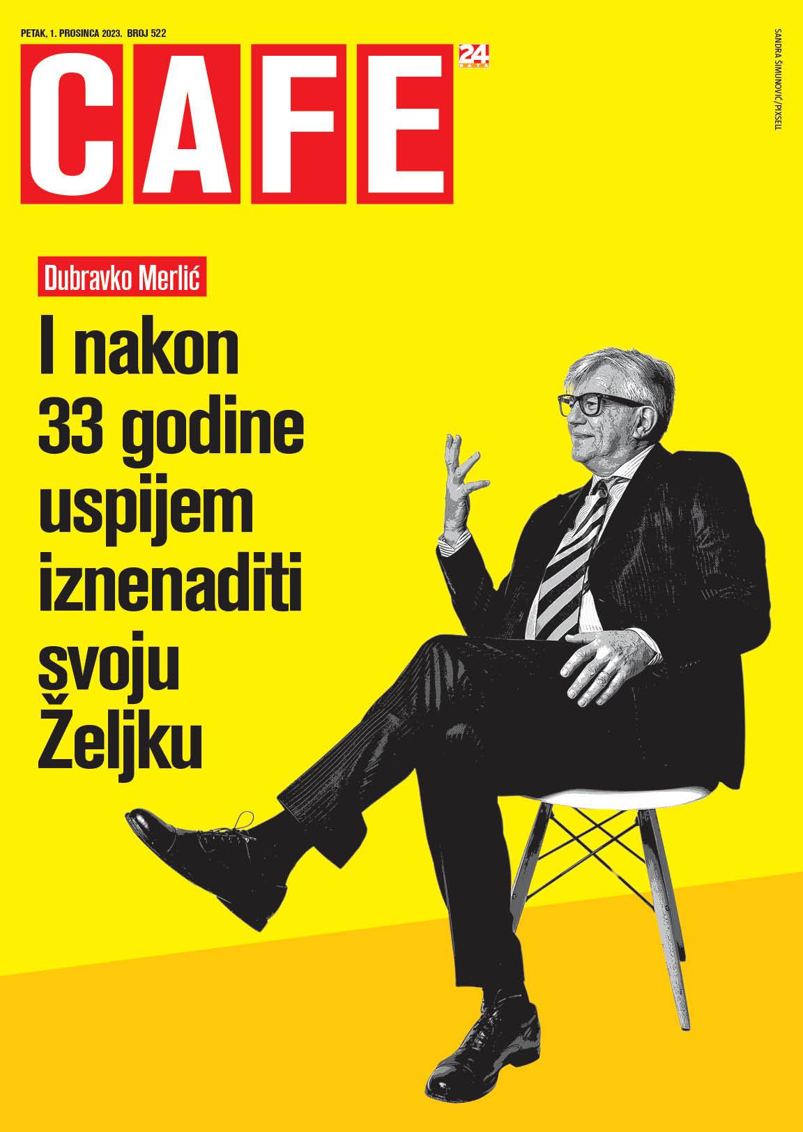 Dubravko Merlić pozirao je kao voditelj talk showova Dick Cavett: On je idol moje mladosti