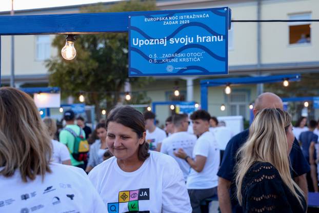 Zadar: Počela je manifestacija Europska noć istraživača u Zadru