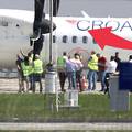 Ekskluzivno FOTO+VIDEO: Ovo su oštećenja na avionu Croatia Airlinesa u Sarajevu