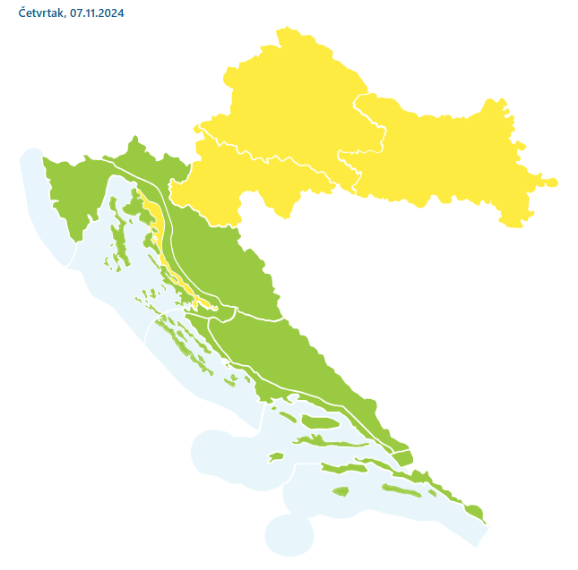 Idući tjedan promjena. Možda i snijeg! Evo kakav će biti vikend