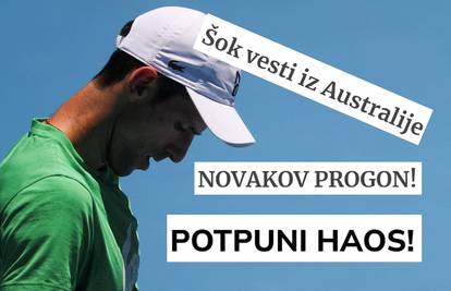 Srpski mediji u nevjerici nakon otkazivanja Đokovićeve vize: 'šok', 'kaos', 'Novakov progon'